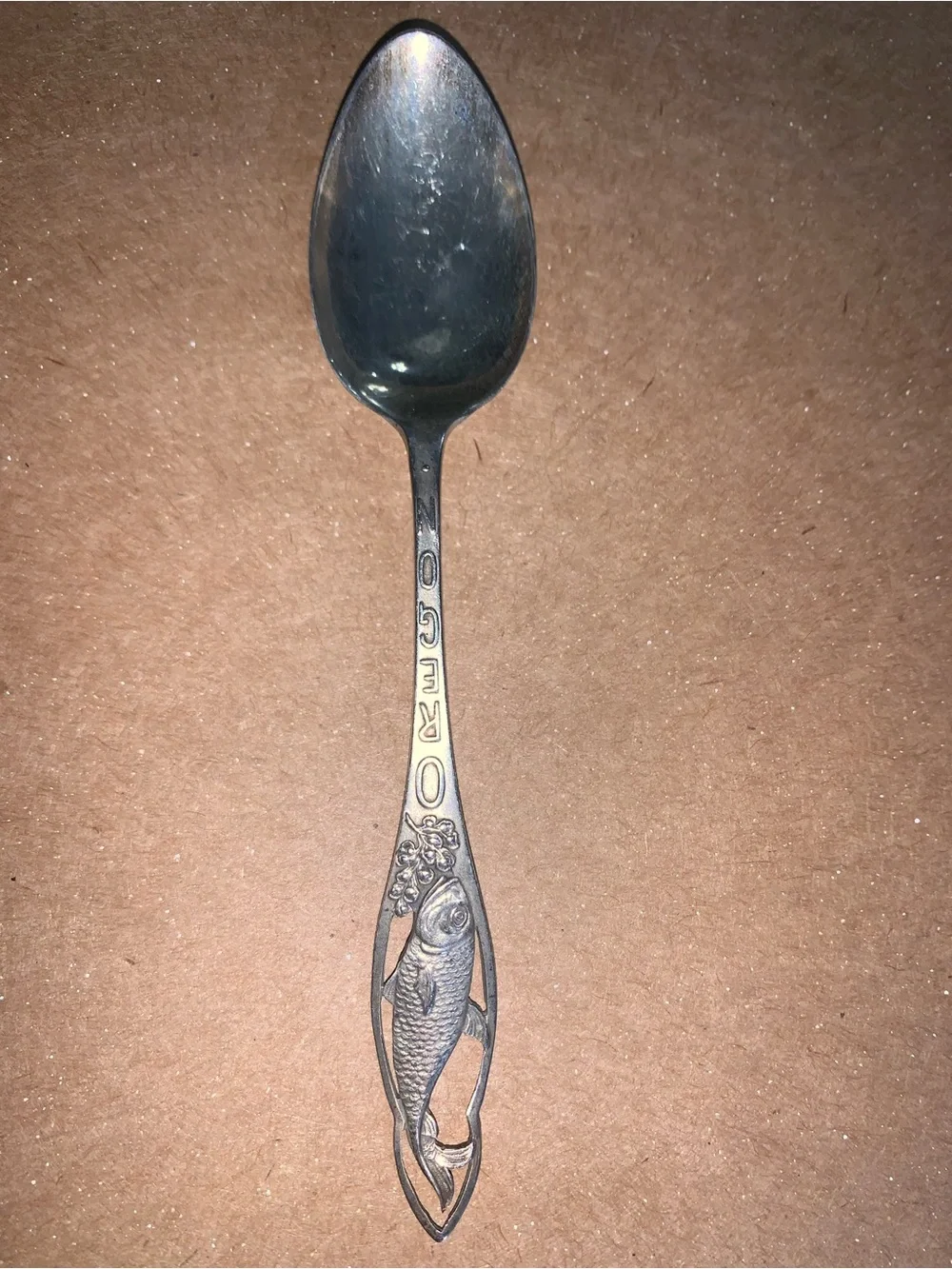 Vintage Sterling Silver Souvenir Spoon Oregon